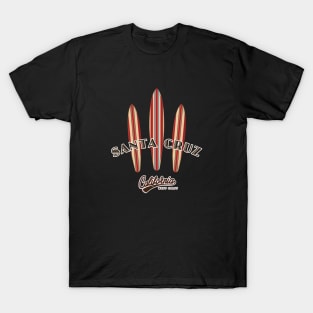 Santa Cruz Logo with Surfboards T-Shirt